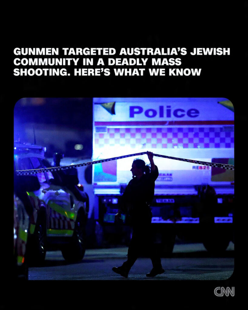 Gunmen Target Jewish Community at Sydney’s Bondi Beach in Deadly Hanukkah Attack