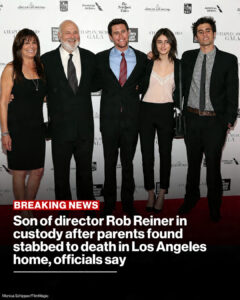 Hollywood Mourns as Director Rob Reiner and Wife Michele Singer Reiner Are Killed; Son Nick Reiner Arrested