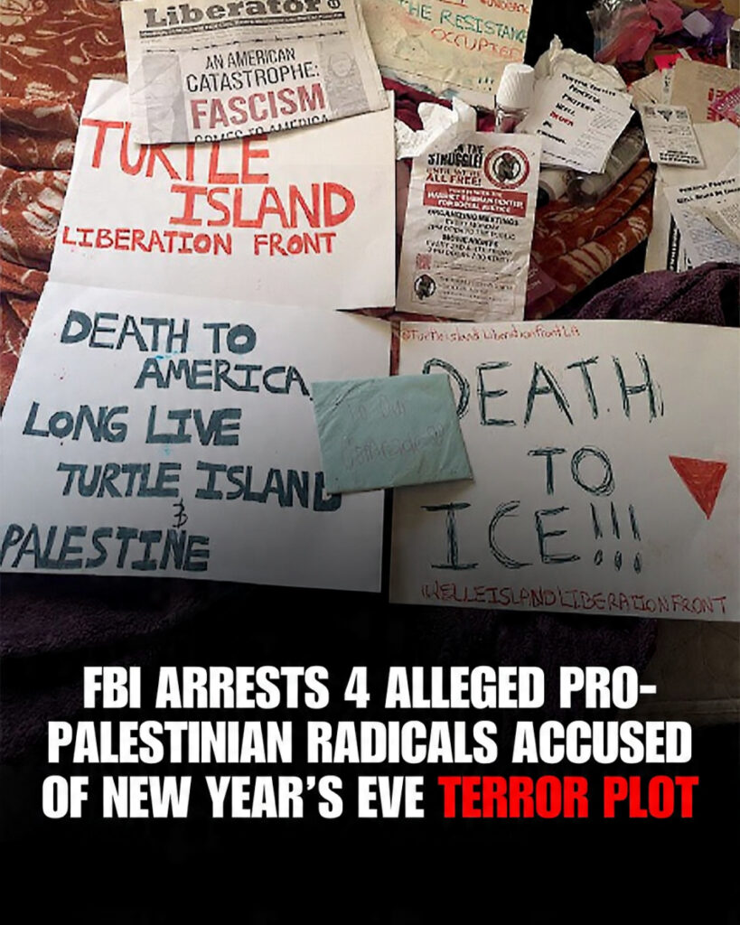 FBI THWARTS NEW YEAR’S EVE TERROR PLOT IN LOS ANGELES — Bomb-Making Materials Seized, 4 Arrested