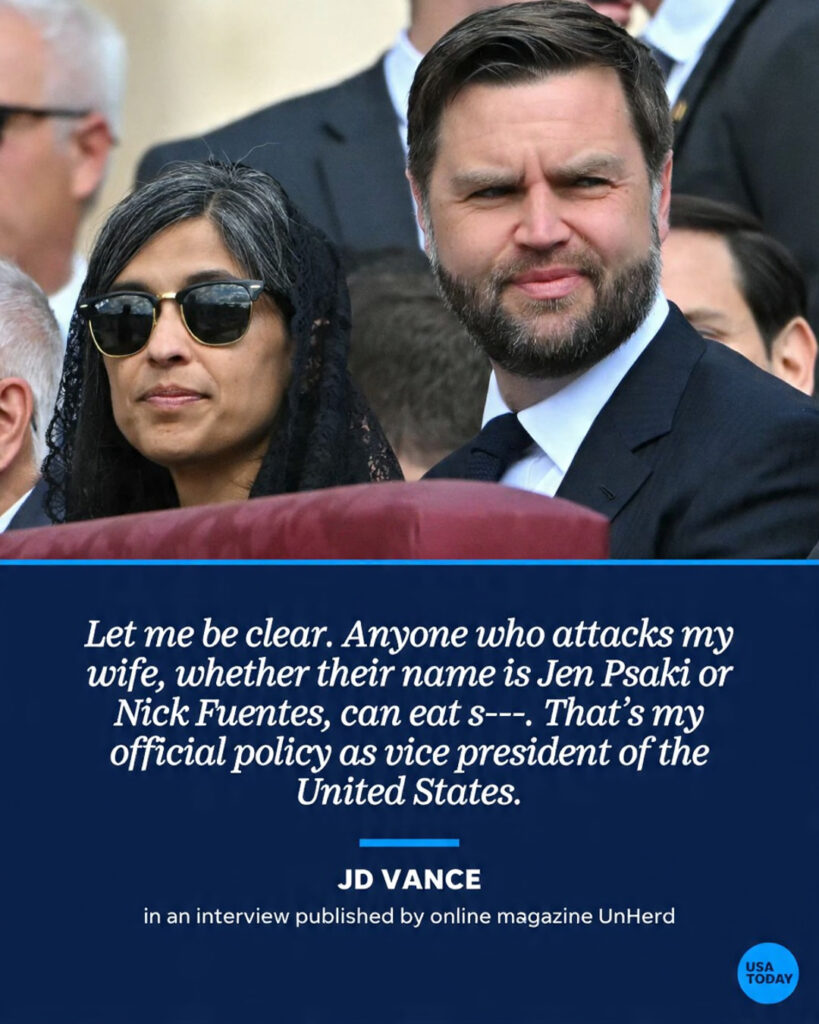 Vice President JD Vance Condemns Racial Attacks on Wife, Calls Out Extremism and Political Rhetoric