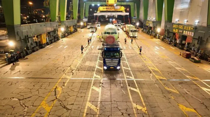 Record Airbus Shipment Arrives at Tianjin Port Amid Expansion of Chinese Production Hub