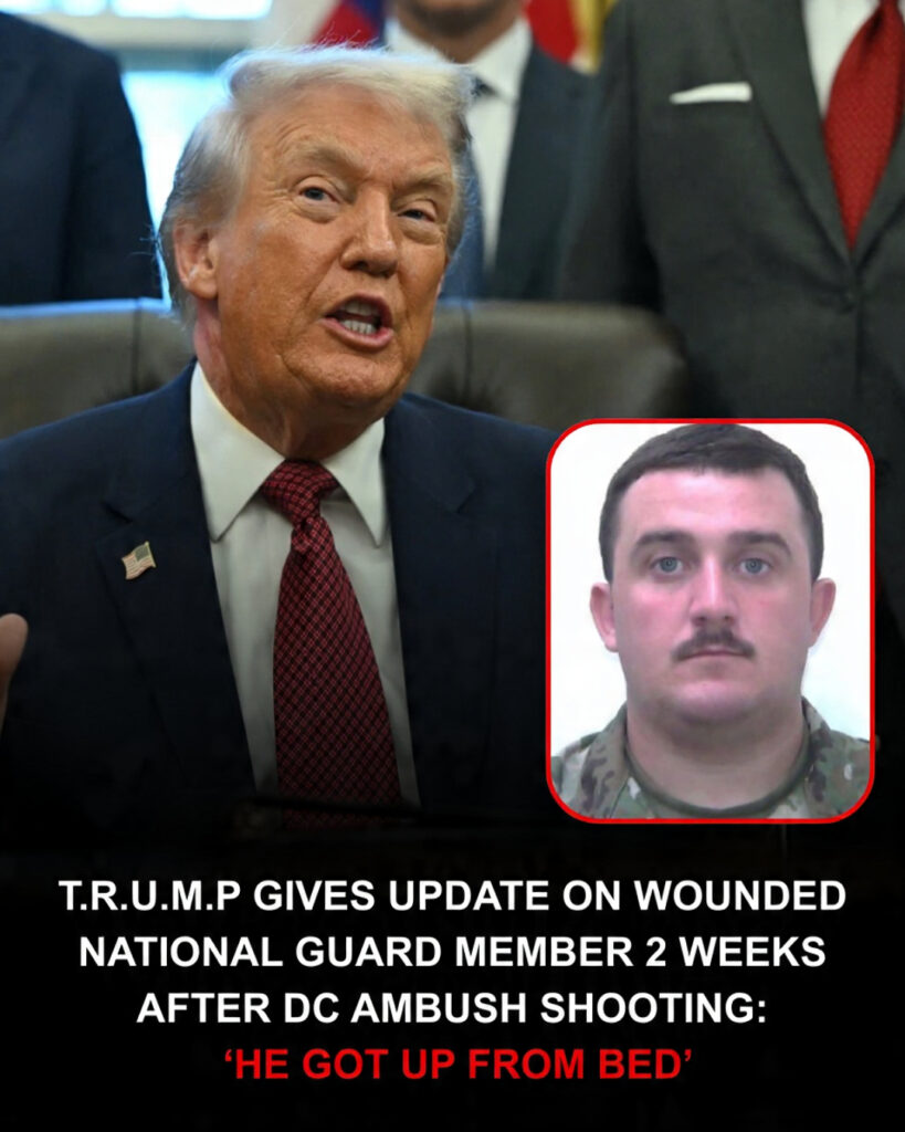 The Single Phrase That Stunned a Nation: Trump Reveals ‘He Got Up’ in Major Medical Update