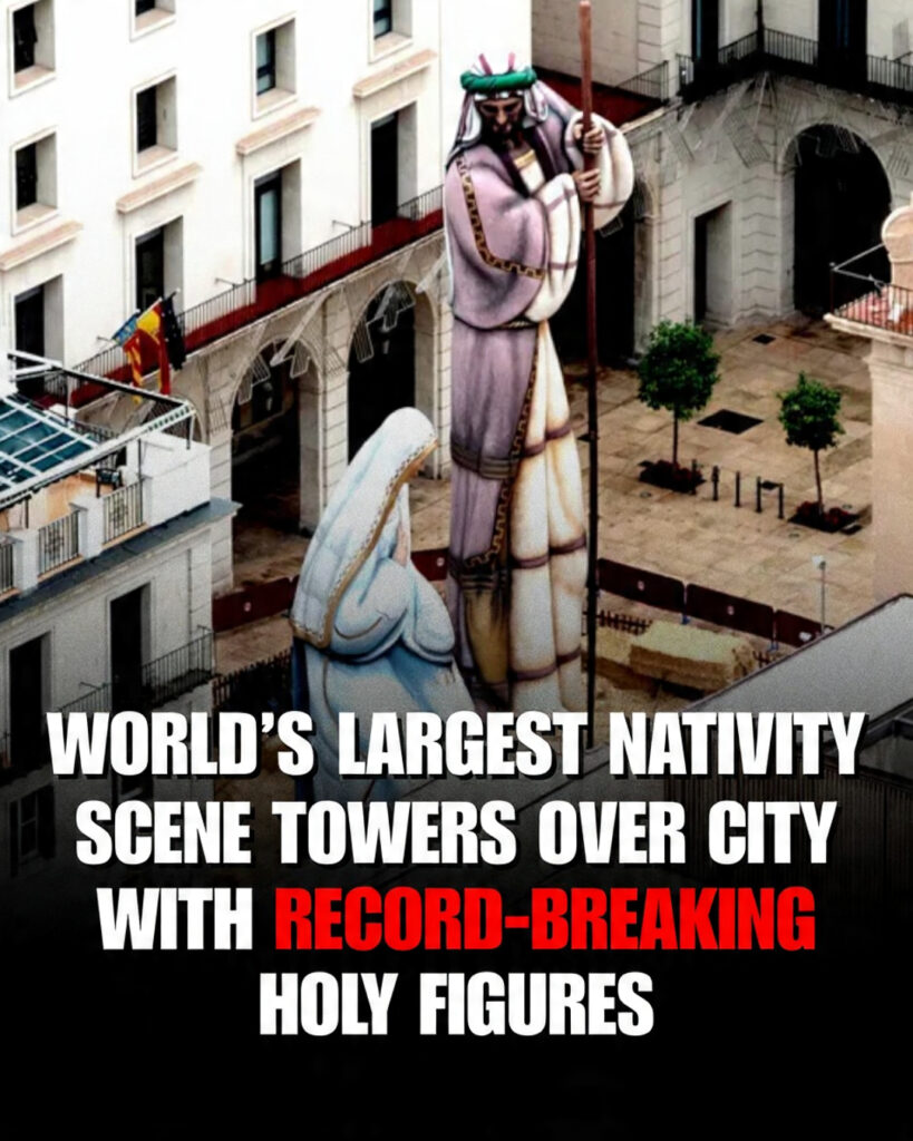 HOLY HEIGHTS: Alicante’s Giant Nativity Scene Draws Crowds and Breaks Records